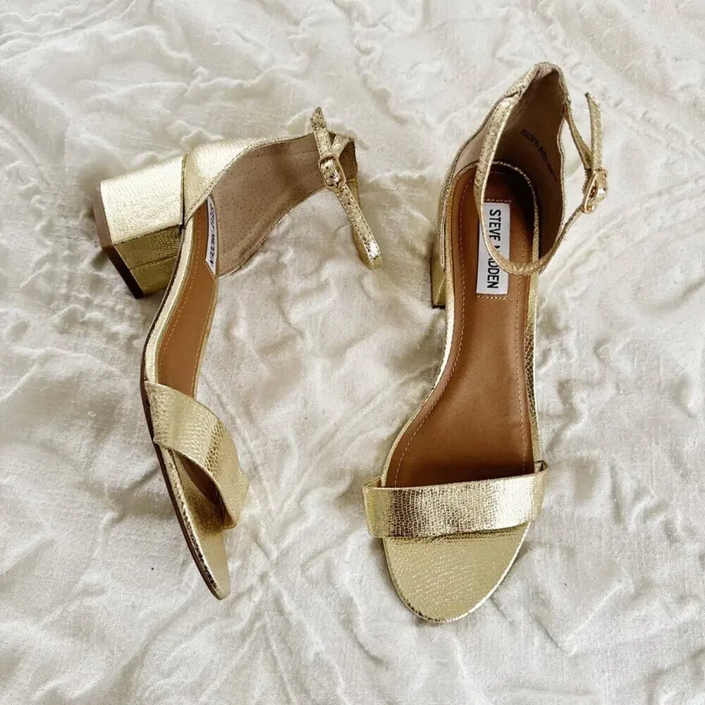 Steve Madden Irenee Ankle Strap Sandal Size 8.5 New
